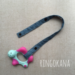 ★再販★ おもちゃホルダー ＊ デニム柄(サックスブルー)