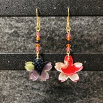 ピアス ハンドメイド 桜 和柄