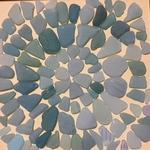 (p) ⁎⁺˳✧༚  瀬戸内 シーグラス  ⁎⁺˳✧༚ ブルー