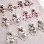 おとなかわいい⋆*❁ ハートフープピアス/イヤリング