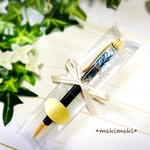 再販♡6✨エアファーンとゴールドかすみ草のハーバリウムボールペン✨プレゼント✨クリスマス✨誕生日✨ギフト