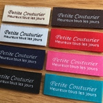 [703-cafe様お問い合わせ商品] シンプルpetite couturier刺繍タグ 