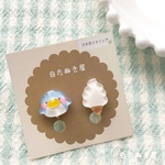 夏限定☆ペンギンさんとソフトクリームピアス/イヤリング