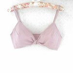 さくらⅡリボン　ダブルガーゼブラジャー