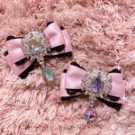 キラキラ リボンクリップ