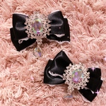 キラキラ リボンクリップ