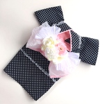 #6　胴36.5cm　首22-23㎝　着丈26cm　袖丈9cm　