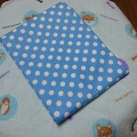 ＱTシリーズ(バンダナシュシュ※水色ドット)