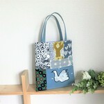 ミナペルホネン 湖畔のシンプルバッグ swan