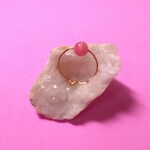 【再販】 ピンキーリング 高品質 インカローズ 天然石 (一粒)