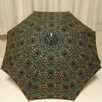 ウイリアムモリスの生地を使った日傘