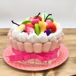 🍊🍓フルーツシャルロットケーキの小物入れ②