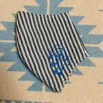 夏の布マスク　葉っぱカエル