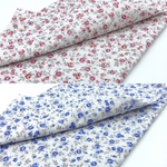 taenezumi15　様専用 ❤︎高島ちぢみ・涼感生地❤︎小薔薇柄①③❤︎幅約110ｃｍ×50cm♥サンプル生地付き♥