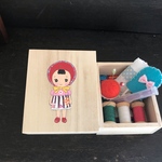 手のひらの裁縫箱「文化人形ちゃん」
