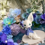 紫陽花狐・白郡【フィギュア】