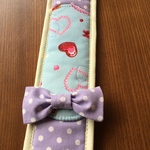 水筒肩ひもカバー  ルビーと水玉のリボン🎀
