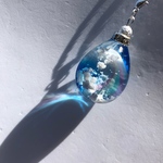 雲レジン☆虹の架け橋の空たまご☆チェーン