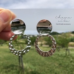 《earring限定》all silver earring