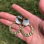 《earring限定》all gold earring