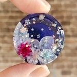 青紫に花咲く ポニーフック