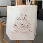 Bichon Frise ファミリー ☆ エコバッグ