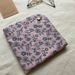 <完成品> field of flowerピンクでマスクケース