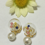 パールドームピアス
