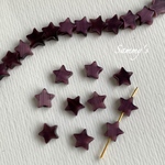 キャッツアイ 星 スタービーズ ワイン 7mm 20個set