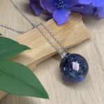 隕石粉末&モルダバイト入 ペンダント