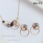 おすすめ〈11〉♡大人上品 ブラック×ゴールデンシャドー♡3点セット