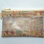リバティ 通帳ケース ラミネート フォーゲットミーノッツ