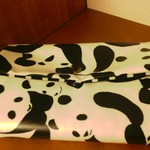 再...販 単行本(四六判等)おおきめパンダさん パッチンボタンラミネートブックカバー