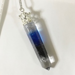 星の欠片　ペンデュラム   ネックレス　レジン