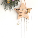 mercikuy様専用 オーダーメイド  イヤリングホルダーアクセサリー収納♪壁掛け用