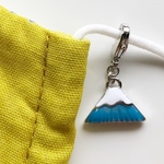 富士山のマスクチャーム　和風