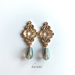 綺麗ガラスビーズ❁ピアス＆イヤリング