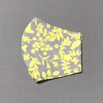 【ｔ様オーダー品】ume＊mew ひんやり立体マスク（北欧風・小鳥と葉っぱ）