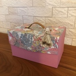 《再販》リバティ♡カルトナージュのマスクケース♡ピンク