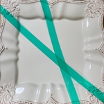●1.5㎝● CLEAR GREEN RIBBON TAPE