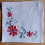 マスクケース　刺繍