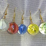 ★ビー玉ピアス★