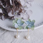 紫陽花　ピアス