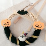 キバタンのハロウィンリース