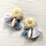 パレードタッセルピアス【pastel】