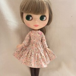 ブライス、リカちゃんサイズワンピー