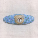 【受注生産】flower beads 🌼pin (blue)
