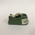 現品限り！アーミーグリーンの男前小さいテープカッター