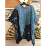 本物の麻　襤褸　トップス