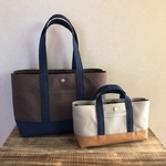 【m様専用】帆布トートバッグ横長M＆横長ミニ order作品